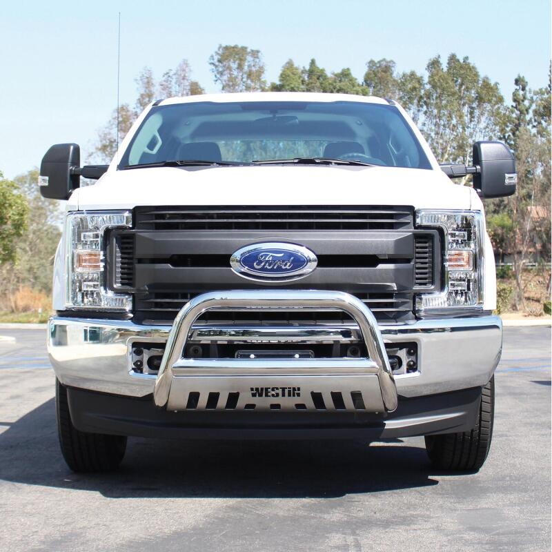 Westin 2011-2016 Ford F-250/350/450/550 Super Duty E-Series Bull Bar - SS 31-5370 31-5370 Photo - Mounted