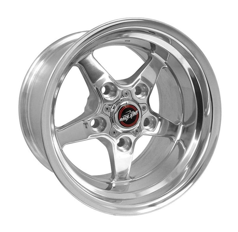 Race Star 92 Drag Star 17x10.5 5x5.5bc 6.5bs Direct Drill Dark Star Polished Wheel 92-705852DP 92-705852DP User 1