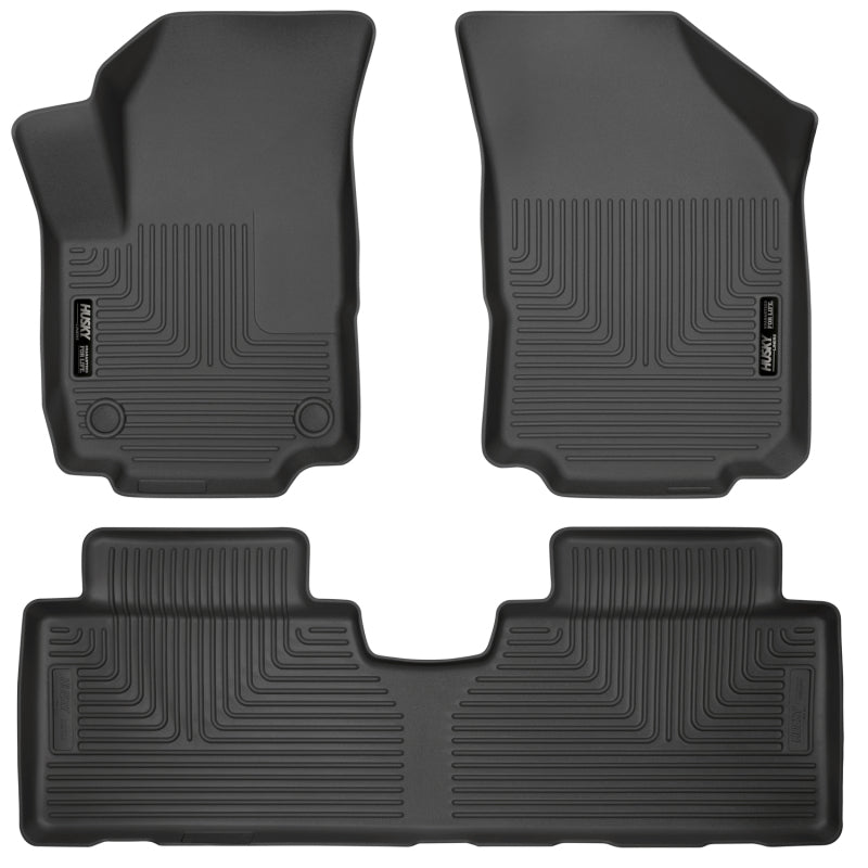 Husky Liners 18-19 GMC Terrain WeatherBeater Black Front & 2nd Seat 95151 Photo - Primary