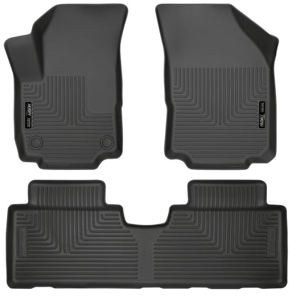 Husky Liners 18-19 GMC Terrain WeatherBeater Black Front & 2nd Seat 95151 Photo - Primary