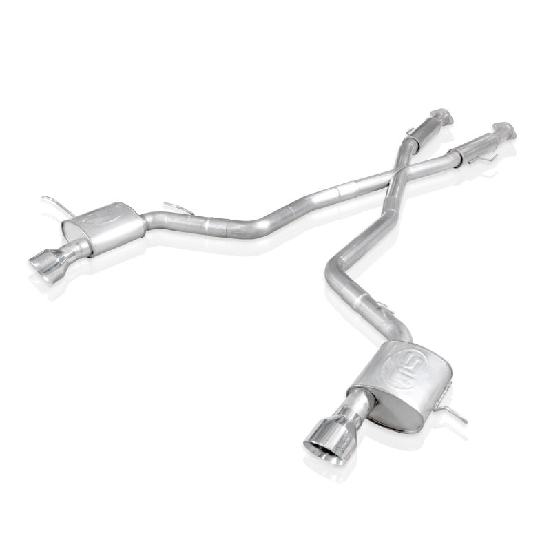 Stainless Works 2012-17 Jeep Grand Cherokee 6.4L Catback Chambered Mufflers X-Pipe JEEP64CB-C JEEP64CB-C Photo - Primary