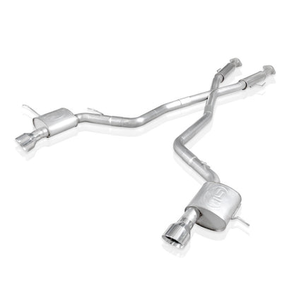 Stainless Works 2012-17 Jeep Grand Cherokee 6.4L Catback Chambered Mufflers X-Pipe JEEP64CB-C JEEP64CB-C Photo - Primary
