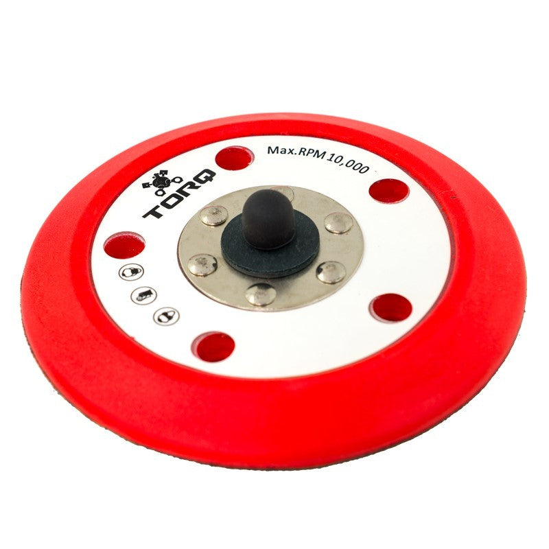 Chemical Guys TORQ R5 Dual-Action Red Backing Plate w/Hyper Flex Technology - 6in (P12) BUFLC_202 BUFLC_202 User 1