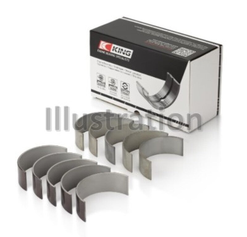 King Engine Bearings VW Axd/Bnz/Bpe Sputter (Size +0.25mm) Connecting Rod Bearing Set CR524SP0.25 CR524SP0.25 Photo - Primary