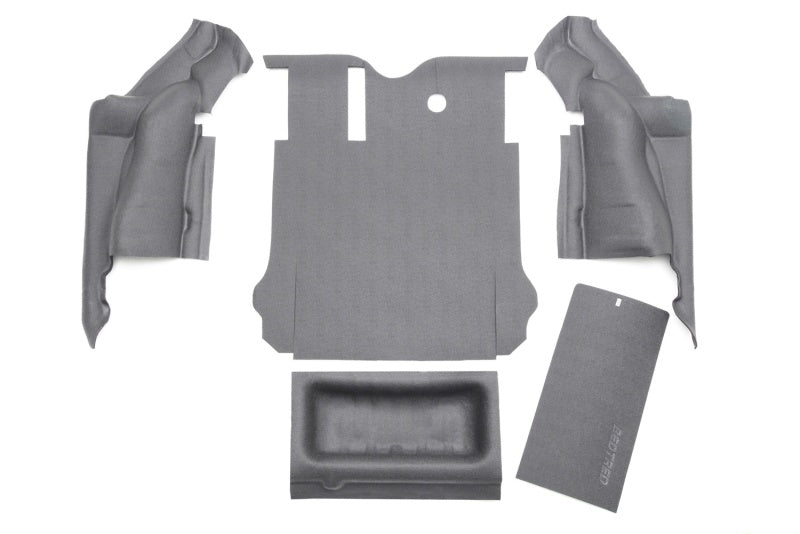 Bedrug Jeep Bedtread 07-10 Jeep JK Unlimited 4DR Rear 5Pc. Cargo Kit BTJK07R4 Photo - Primary