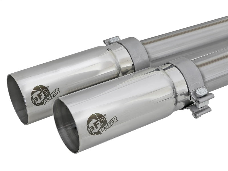 aFe Cat-Back Exhaust, Rebel Series 3in to 2-1/2in 409 Stainless Steel 49-44098-P Photo - Unmounted