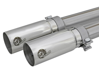 aFe Cat-Back Exhaust, Rebel Series 3in to 2-1/2in 409 Stainless Steel 49-44098-P Photo - Unmounted