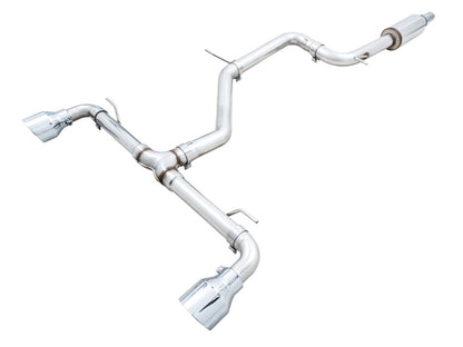 AWE Tuning AWE 2022 VW GTI MK8  Track Edition Exhaust - Chrome Silver Tips 3020-32658 3020-32658 Photo - Primary