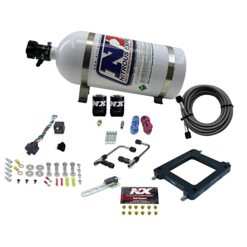 Nitrous Express Dominator Gemini Stage 6 Nitrous Kit (50-300HP) w/10lb Bottle 60070-10 60070-10 Photo - Primary