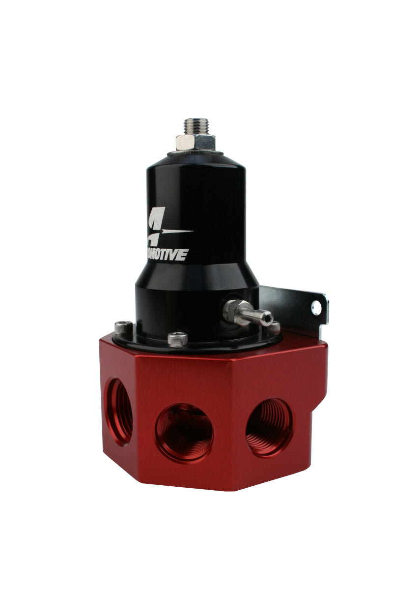 Aeromotive EFI Regulator Belt Drive, 30-120 psi, .500 Valve, 4x AN-08 & AN-10 13133 Photo - Unmounted