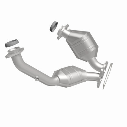 MagnaFlow HM Grade Federal / EPA Compliant Direct-Fit Catalytic Converter 93105 360 Degree Image Set