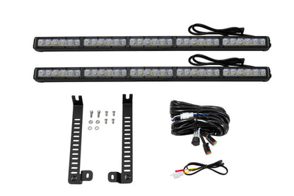 Diode Dynamics 14-19 Toyota 4Runner SS30 Dual Stealth Lightbar Kit - White Driving DD6766 DD6766 Photo - Primary