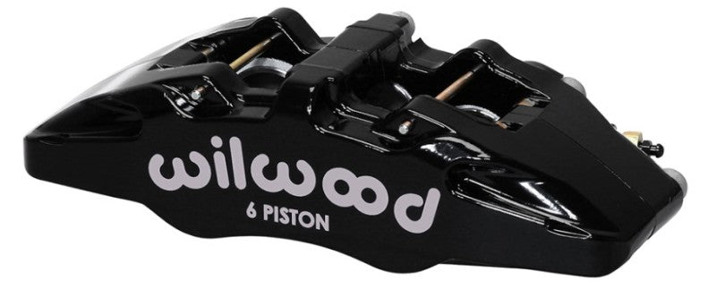 Wilwood Caliper-Forged DP6A, 5.25" mt.-R/H, 1.62/1.38"/1.38" Pistons 120-13430-BK User 1
