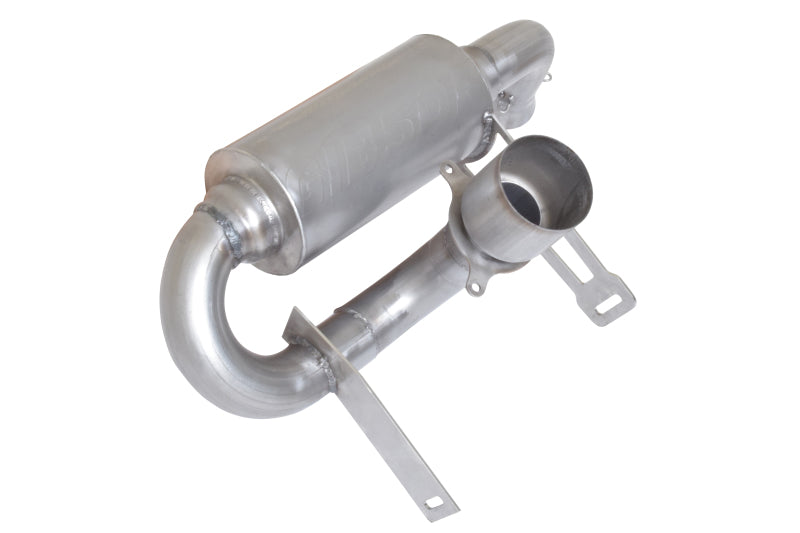Gibson 17-20 Can-Am Maverick X3 Turbo Base 2.5in Single Exhaust - Stainless 98031 98031 Photo - Primary