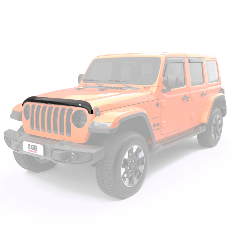 EGR Jeep 2018+ Wrangler / 2020+ Gladiator Superguard Hood Shield - Dark Smoke (305251) 305251 305251 User 1