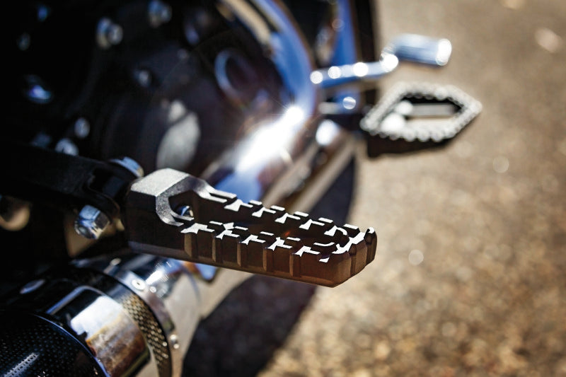 Kuryakyn Riot Footpegs Satin Black 3599 3599 User 1