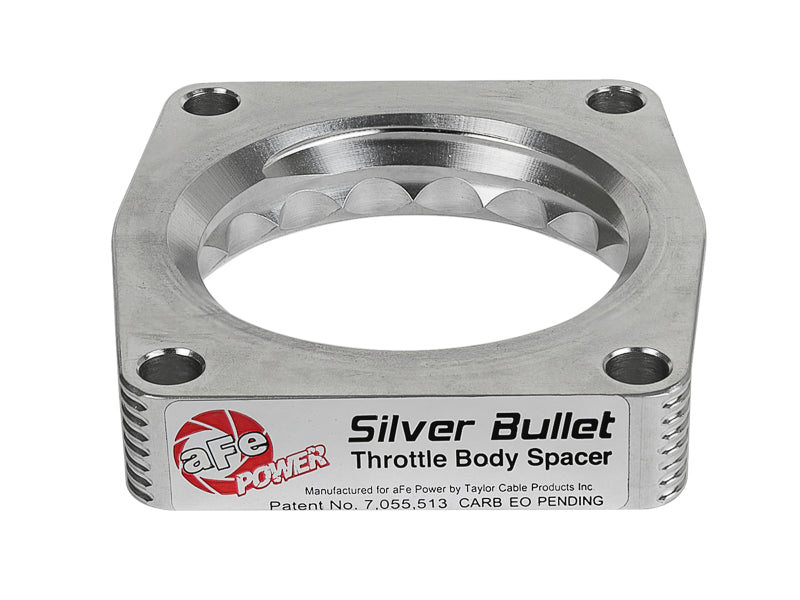aFe Silver Bullet Throttle Body Spacer TBS 17-19 Nissan Patrol (Y61) I6-4.8L 46-36009 46-36009 Photo - Unmounted