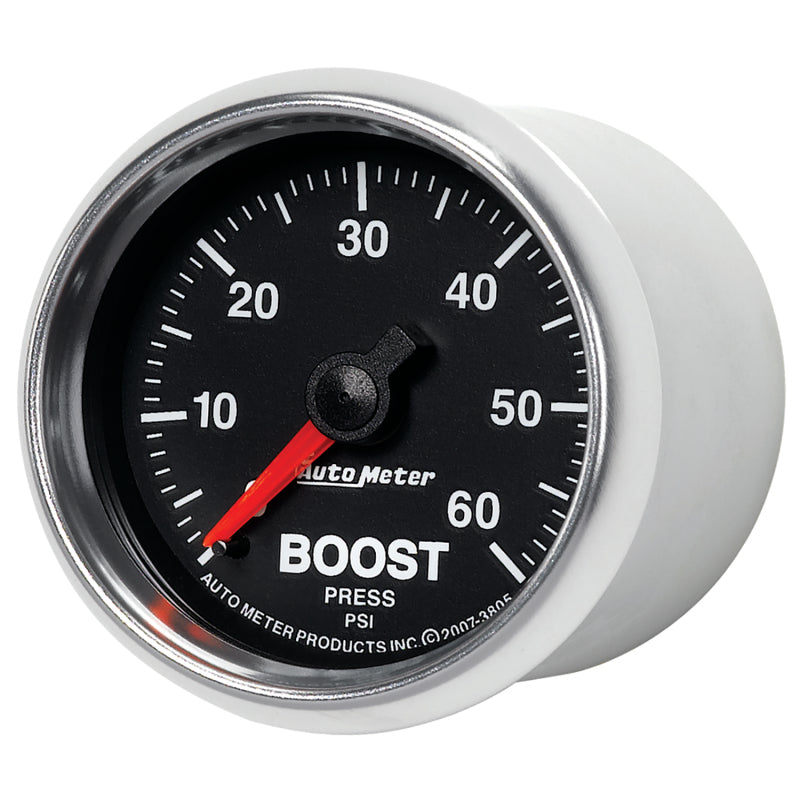 Autometer 2-1/16" Boost, 0-60 Psi, Mechanical, Gs 3805 User 2