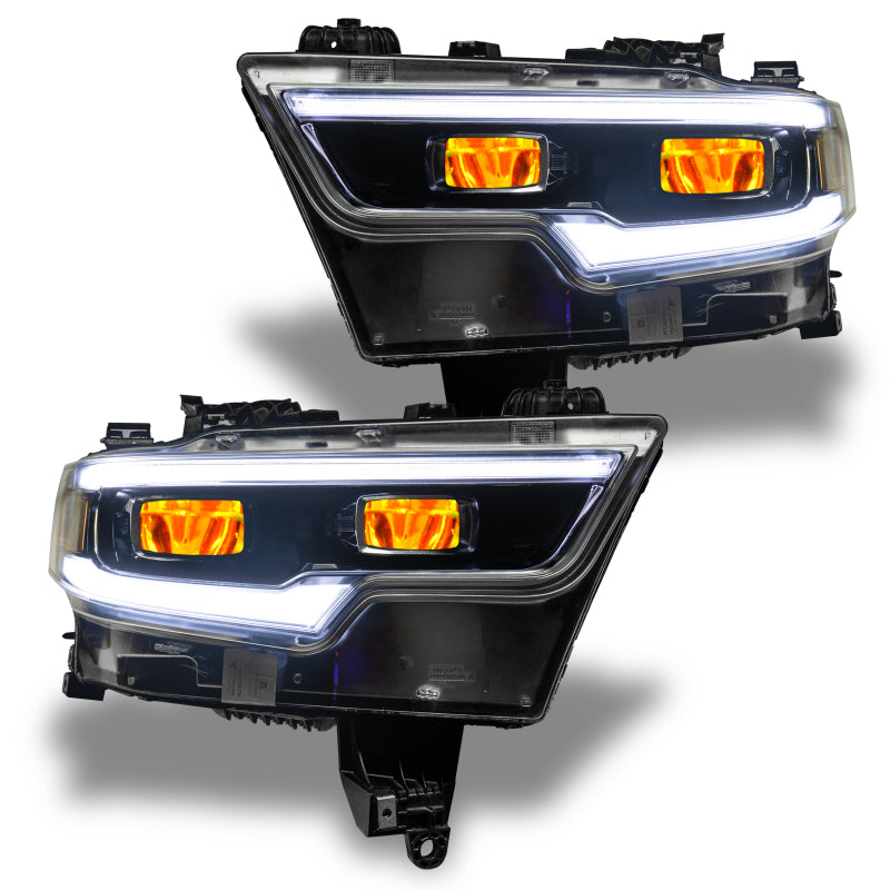ORACLE Lighting Oracle 19-21 RAM 1500 RGB Headlight Demon Eye Kit - LED Projector - ColorSHIFT w/o Controller 1456-334 1456-334 Photo - out of package