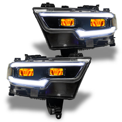 ORACLE Lighting Oracle 19-21 RAM 1500 RGB Headlight Demon Eye Kit - LED Projector - ColorSHIFT w/o Controller 1456-334 1456-334 Photo - out of package
