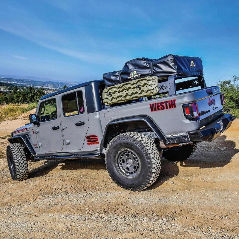 Westin 20-23 Jeep Gladiator Rock Slider - Textured Black 42-14165 42-14165 Photo - Mounted
