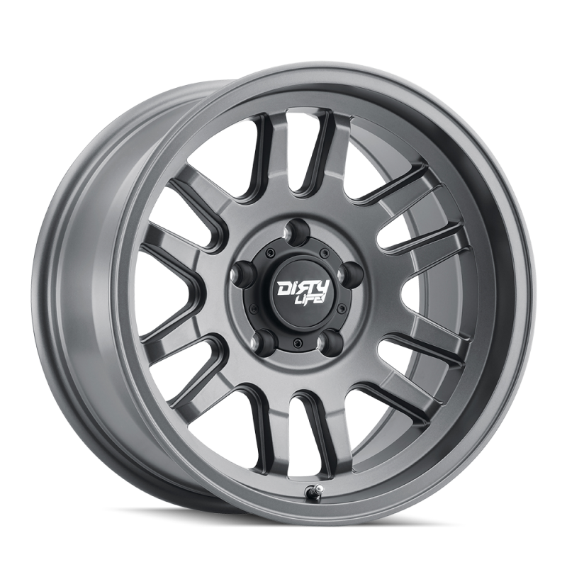 Dirty Life 9310 Canyon 17x9 / 5x127 BP / -12mm Offset / 71.5mm Hub Satin Graphite Wheel 9310-7973MGT12 9310-7973MGT12 Photo - Primary
