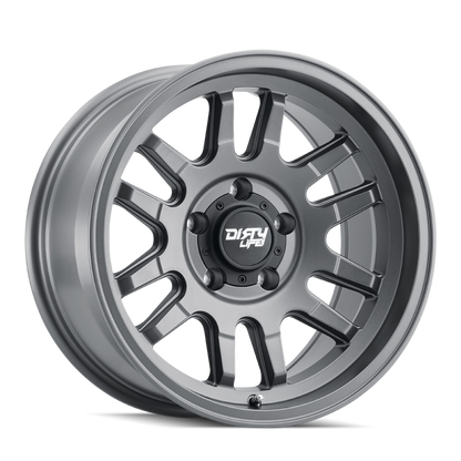 Dirty Life 9310 Canyon 17x9 / 5x127 BP / -12mm Offset / 71.5mm Hub Satin Graphite Wheel 9310-7973MGT12 9310-7973MGT12 Photo - Primary