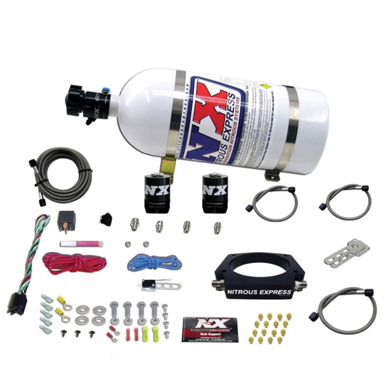 Nitrous Express Ls 90mm Plate System (50-400Hp) W/ 10Lb Bottle 20934-10 Photo - Primary