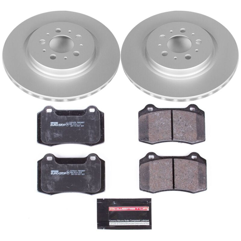 PowerStop Power Stop 04-07 Volvo S60 Rear Euro-Stop Brake Kit ESK5039 ESK5039 Photo - Primary