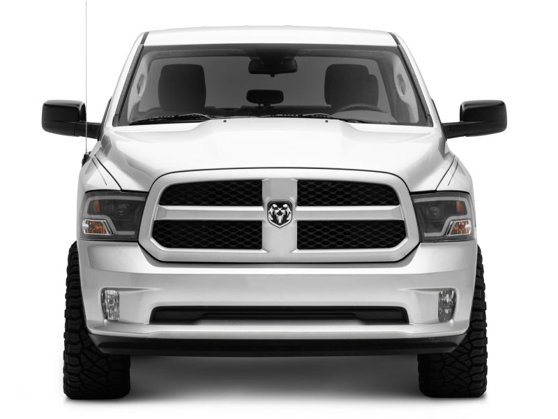 Raxiom 09-18 RAM 1500 LED Halo Projector Headlights- Black Housing (Clear Lens) R111516 R111516 Photo - Close Up
