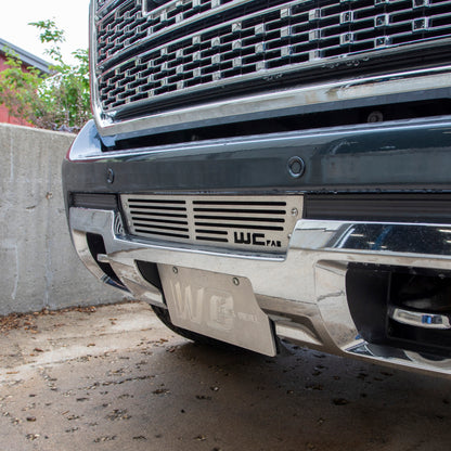 Wehrli 15-19 GMC Sierra 6.6L LML/L5P Duramax Bumper Grille - Flat Black WCF100291-FB WCF100291-FB User 2
