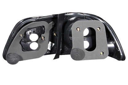 Anzo 1999-2000 Honda Civic Tail lights Black 221068 Photo - Unmounted
