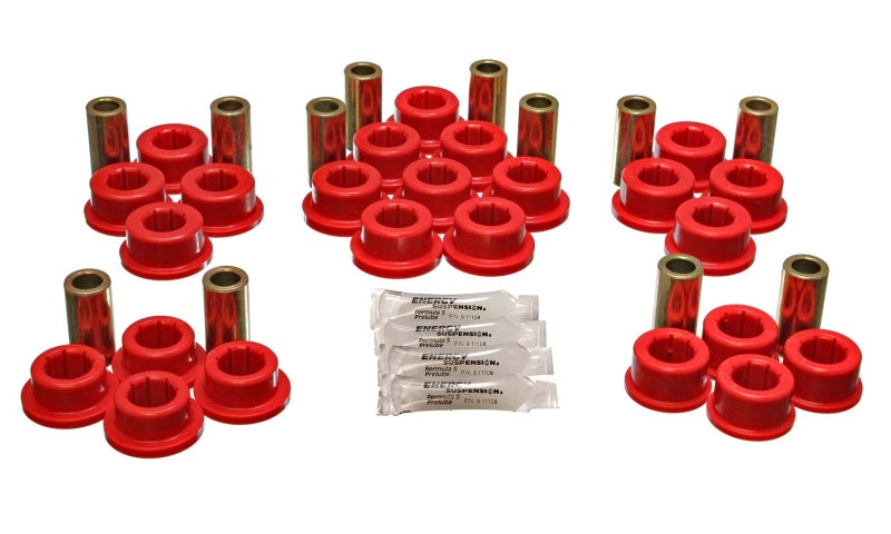 Energy Suspension Control Arm Bushing Set Red Toyota Supra All 1987-1992 8.3127R Photo - Primary