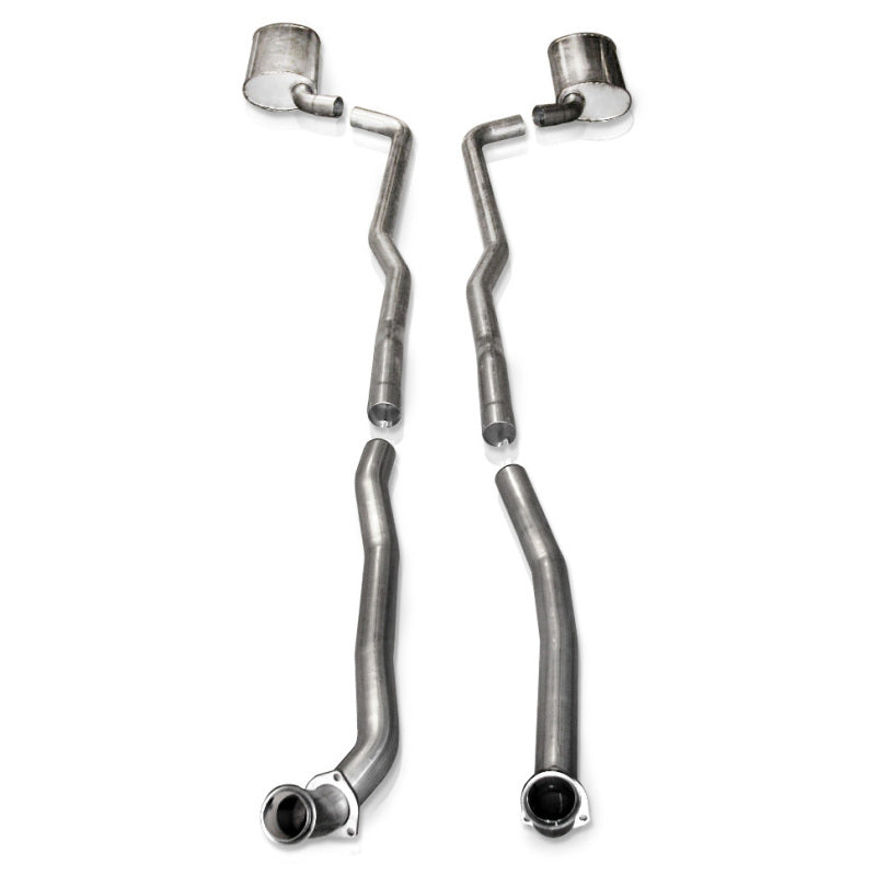 Stainless Works 1964-67 Corvette Exhaust BB Standard Trans 2-1/2in Factory Connect V6414100S V6414100S Photo - Primary