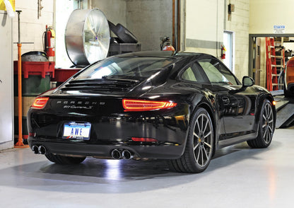 AWE Tuning Porsche 991 SwitchPath Exhaust for Non-PSE Cars (no tips) 3025-41012 3025-41012 Photo - Mounted