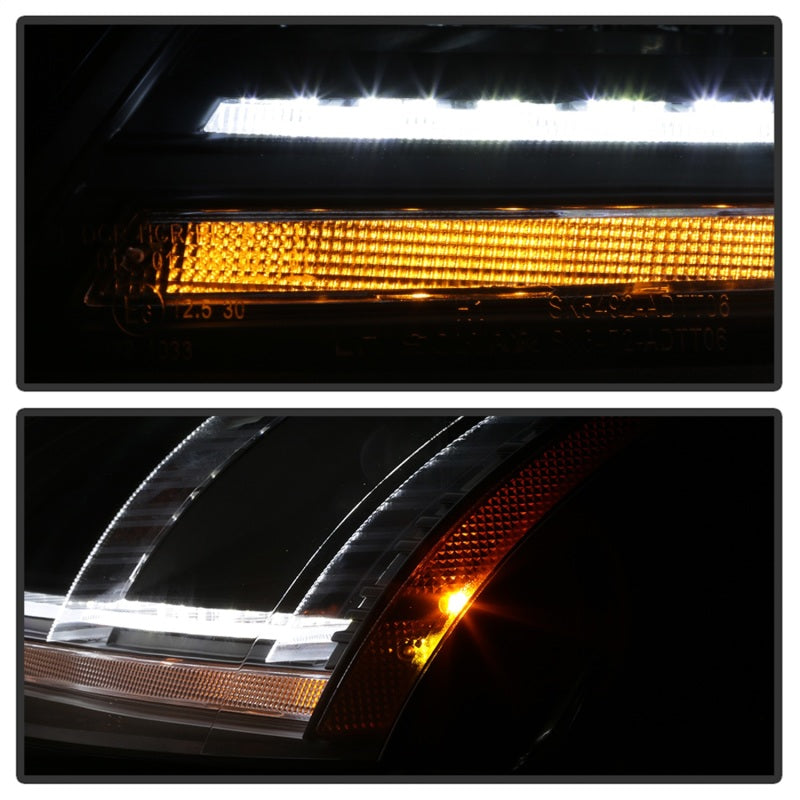Spyder 08-15 Audi TT HID Xenon Projector Headlights w/Seq Turn Signal - Blk (PRO-YD-ATT08-HID-BK) 5085542 5085542 Photo - Unmounted