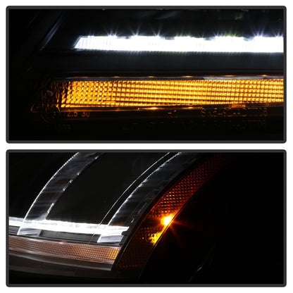 Spyder 08-15 Audi TT HID Xenon Projector Headlights w/Seq Turn Signal - Blk (PRO-YD-ATT08-HID-BK) 5085542 5085542 Photo - Unmounted