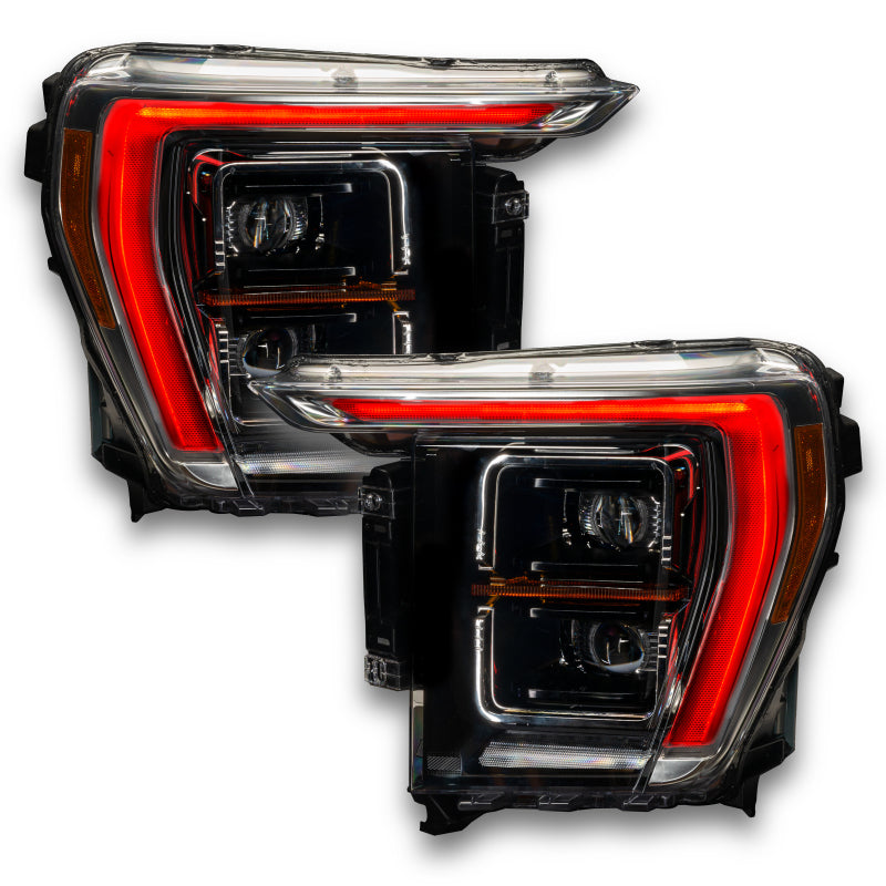 ORACLE Lighting Oracle 21-22 Ford F-150 ColorSHIFT RGB+W Headlight DRL Upgrade Kit w/ RF Controller 1460-330 1460-330 Photo - Unmounted