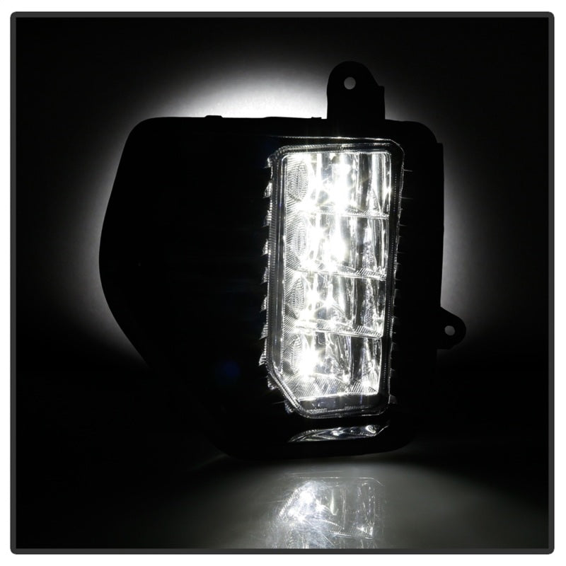 Spyder GMC Sierra 1500 Denali Only 19-20 (Not for 2500/3500) OEM Style Full LED Fog w/ Switch- Clear 5087010 5087010 Photo - Unmounted