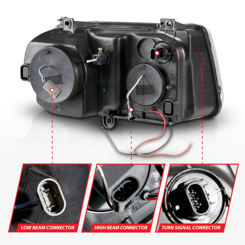 Anzo 2005-2010 Chrysler 300C Projector Headlights w/ Halo Chrome (CCFL) G2 121250 User 5
