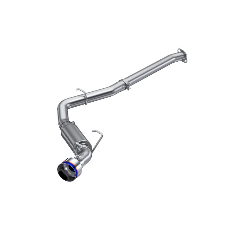 MBRP 12-22 Subaru BRZ 17-22 Toyota GR86 Stainless Steel 3in Cat-Back-Single Rear Exit w Burnt Tip S48063BE S48063BE Photo - Primary