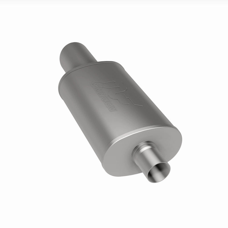 MagnaFlow 5" X 8" Oval Center/Center Performance Muffler With Tip 14851 360 Degree Image Set