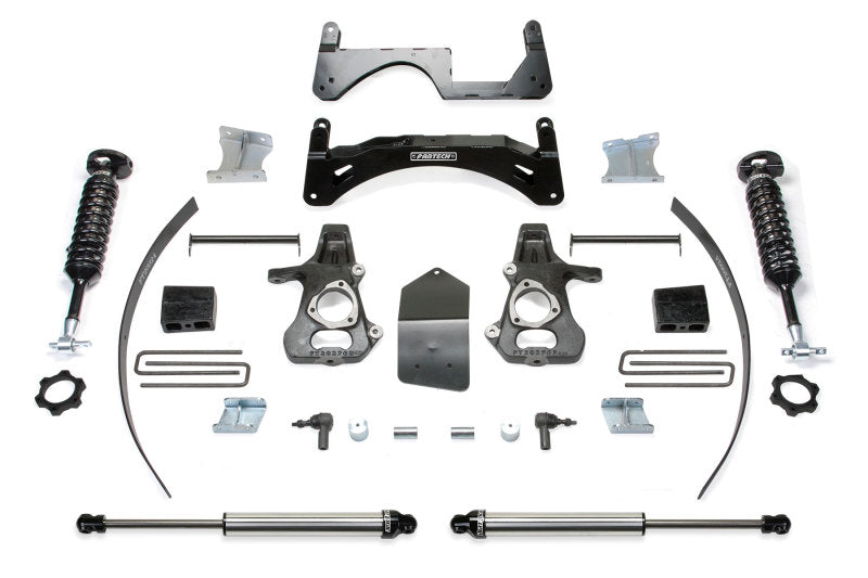 Fabtech 6" Performance System w/ Front Dirt Logic 2.5 Coilovers & Rear Dirt K1067DL Photo - Primary