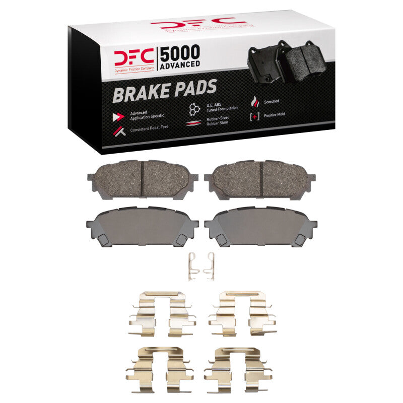 DFC DFC 5000 Advanced Ceramic Brake Pads Brakes, Rotors & Pads Brake Pads - OE main image
