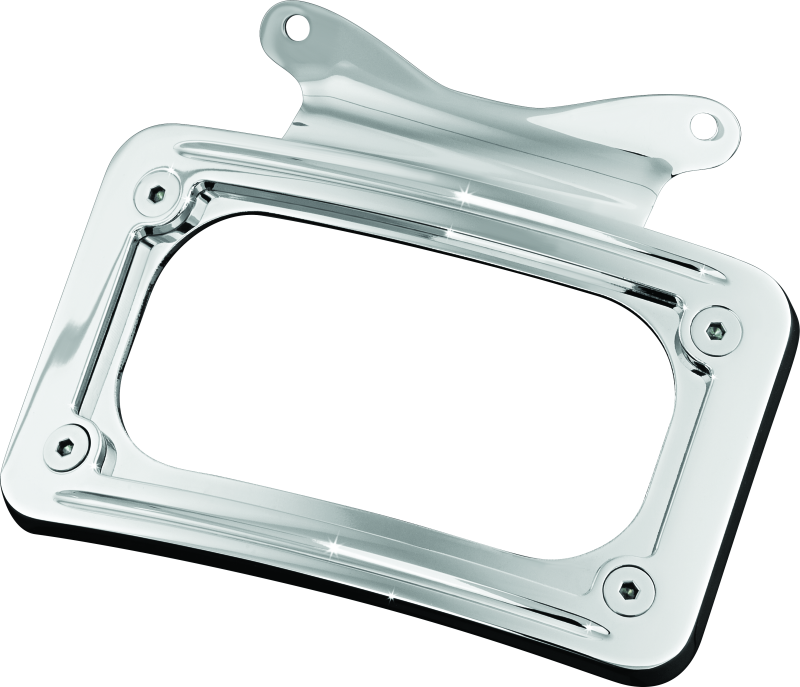 Kuryakyn Curved Lic Plt Mount 3157 3157 Photo - Primary