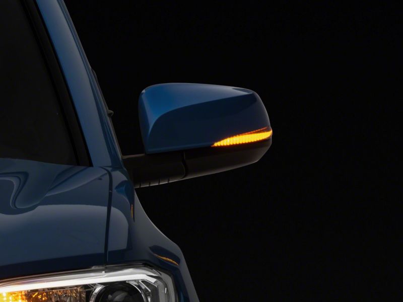 Raxiom 16-23 Toyota Tacoma Axial Series Mirror Mounted LED Sequential Turn Signals- Smoked TT6983 TT6983 Photo - Close Up