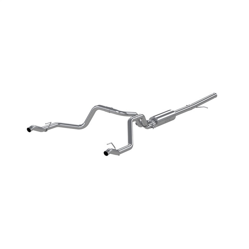 MBRP 2019 Chevrolet Silverado 1500 4.3L/5.3L 2.5in Cat Back Dual Rear Exit - T409 S5085409 S5085409 Photo - Primary