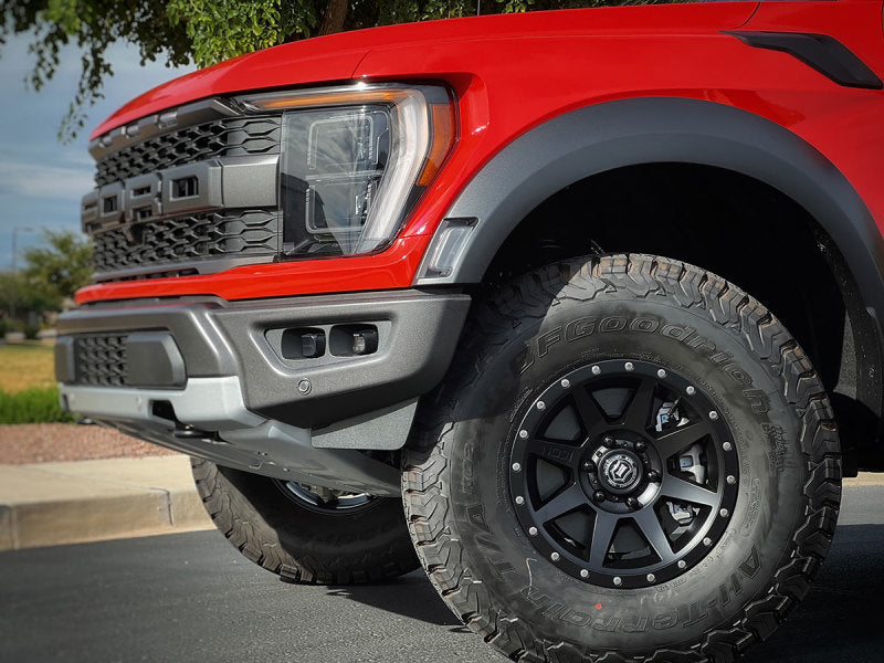 ICON Rebound 17x8.5 6x135 6mm Offset 5in BS 87.1mm Bore Satin Black Wheel 1817856350SB 1817856350SB Photo - Mounted