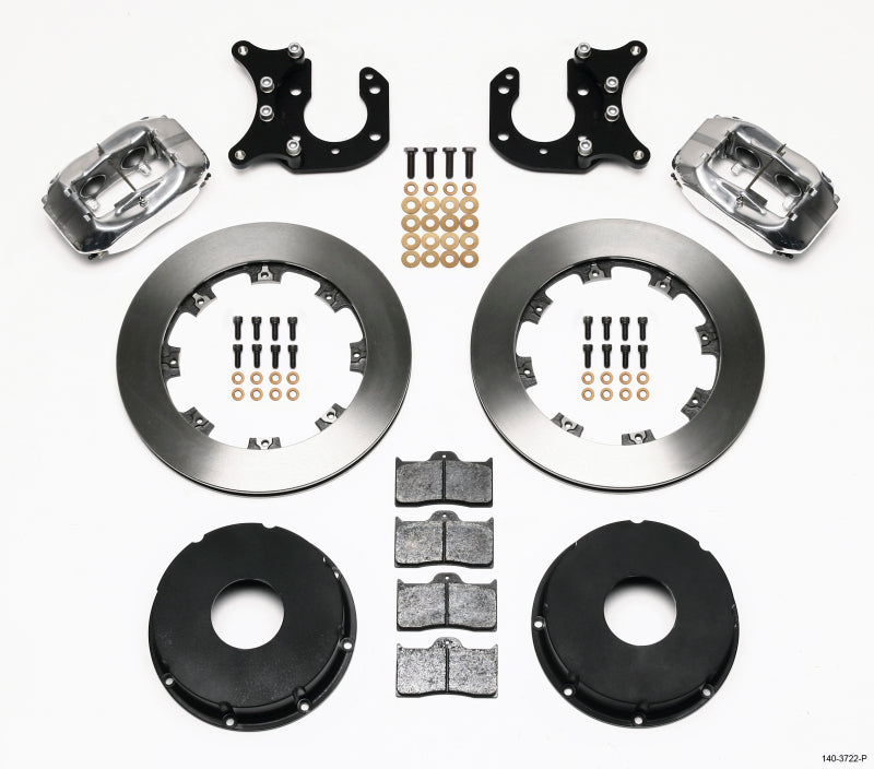 Wilwood Forged Dynalite P/S Rear Kit Polished Big Ford 2.36in Offset Currie Blank 140-3722-P 140-3722-P Photo - Primary