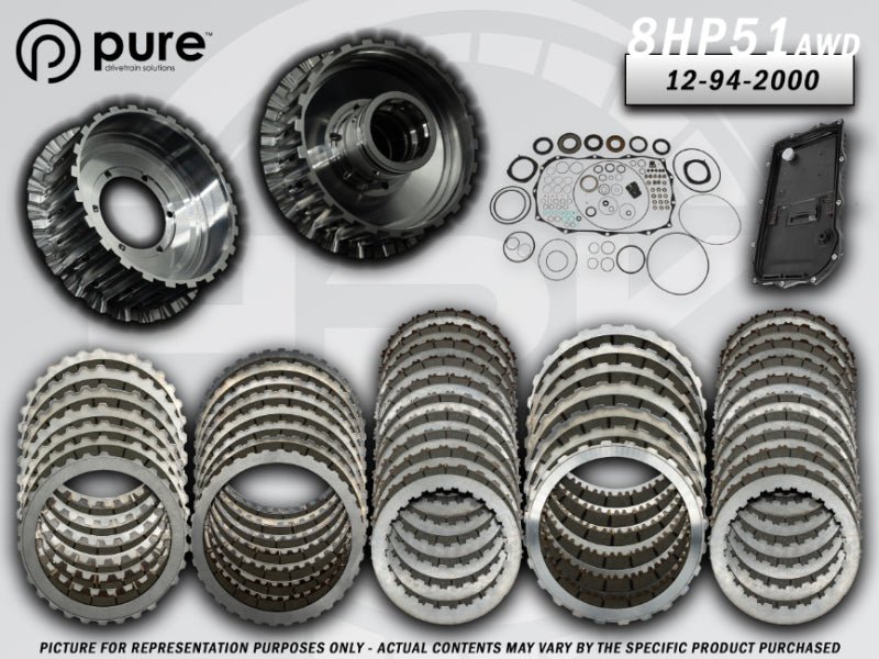 Pure Drivetrain Solutions PDS Trans Hard Parts Kit - Stage 2 Drivetrain Transmission Rebuild Kits main image